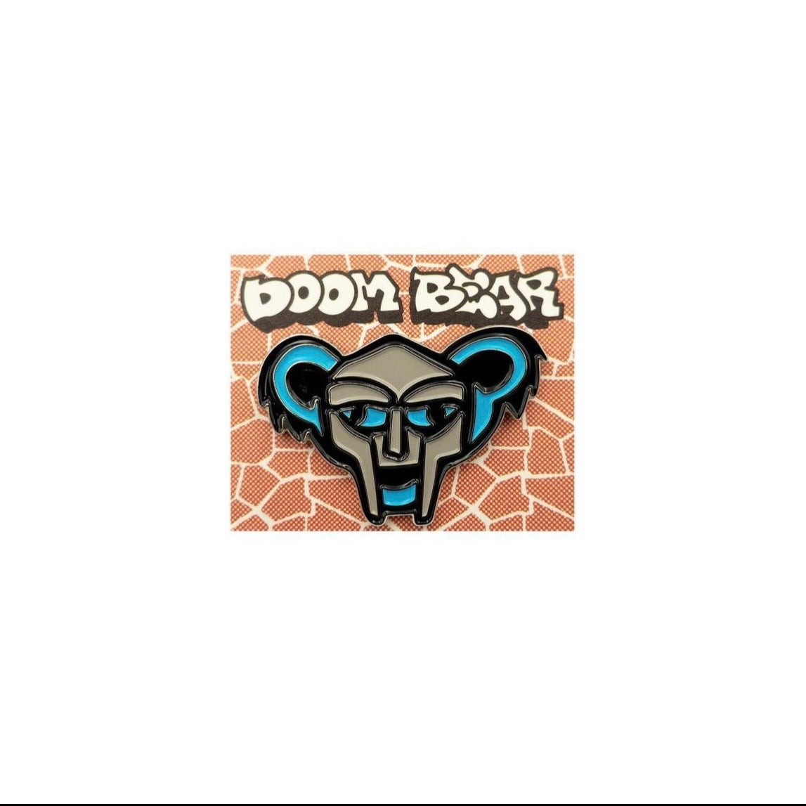 Abstract "DOOM BEAR PIN"